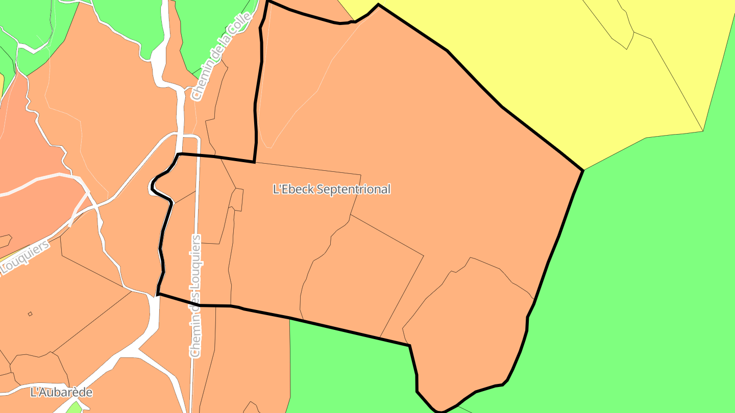 Carte des prix de l'immobilier L'Ebeck Septentrional