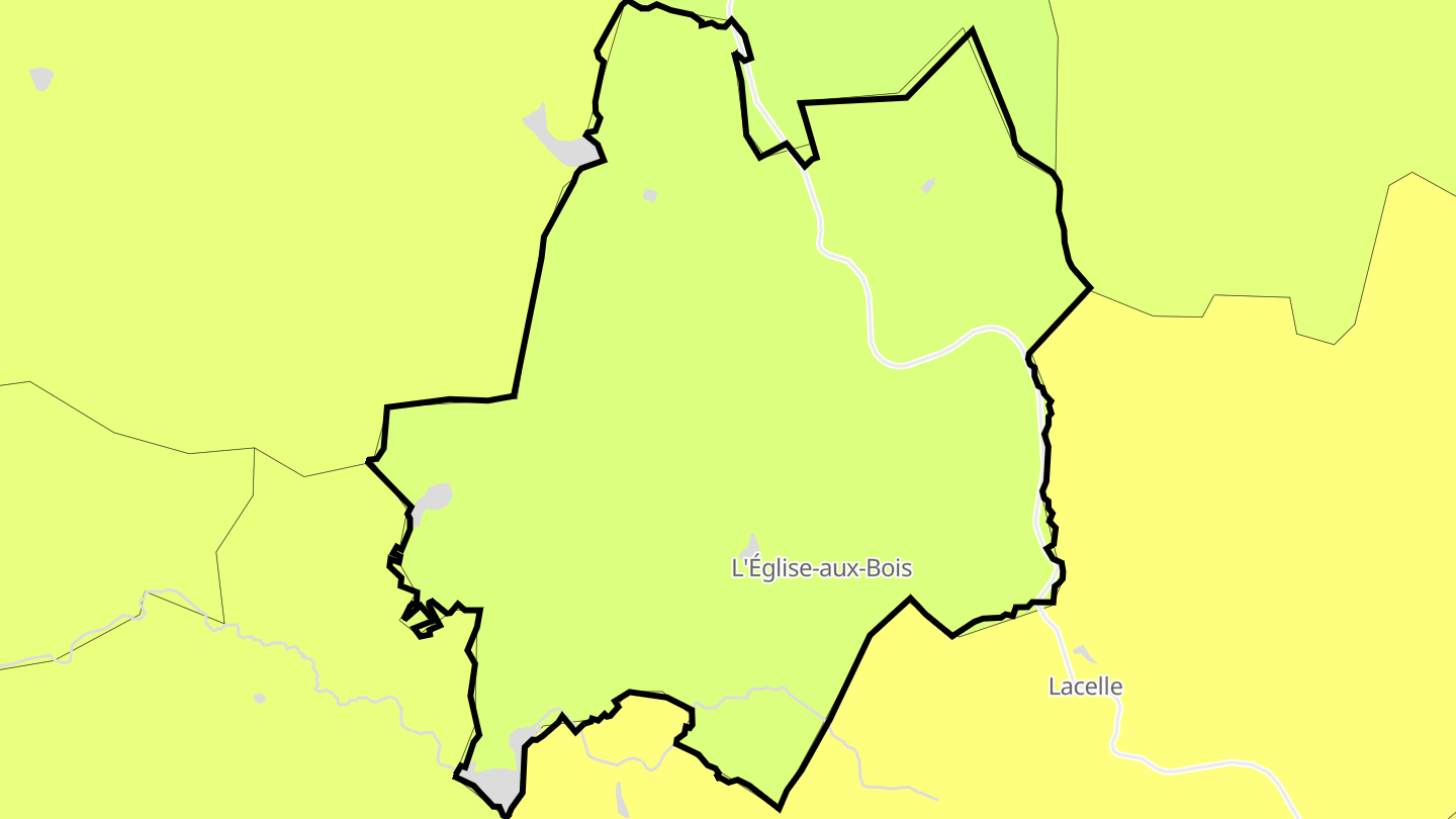 Carte des prix de l'immobilier L'Église-aux-Bois