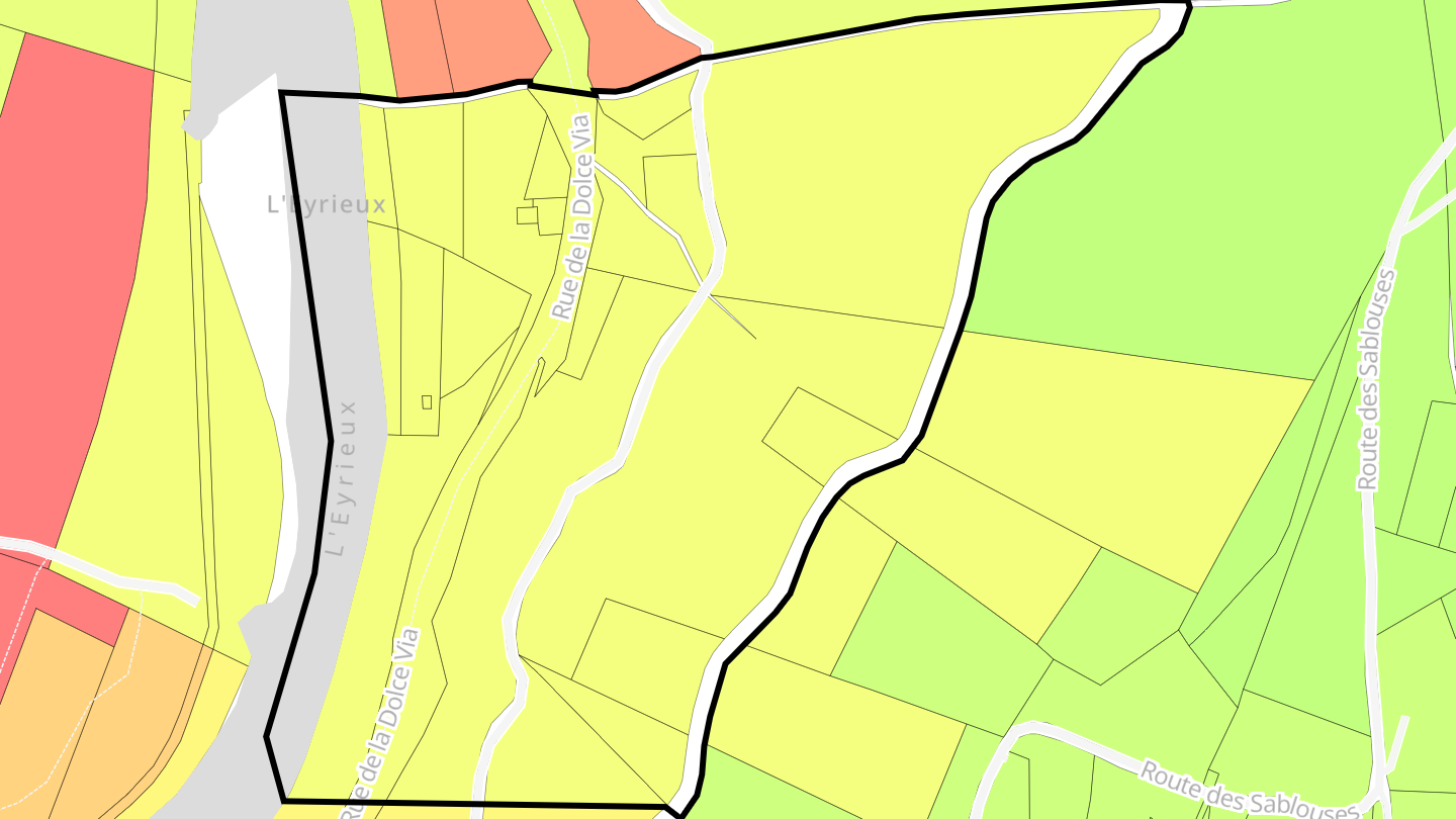Carte des prix de l'immobilier L'Onde