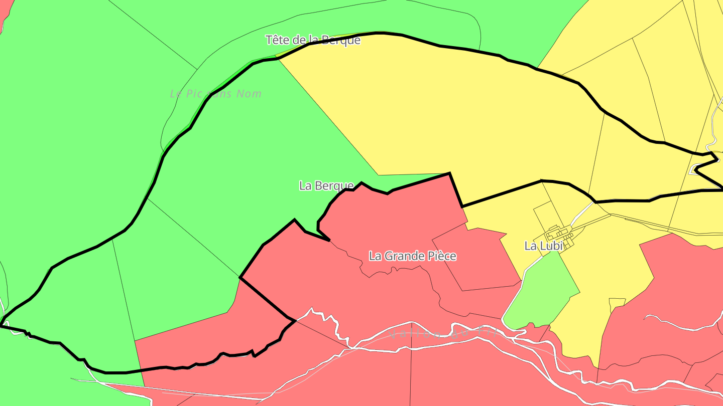 Carte des prix de l'immobilier La Berque