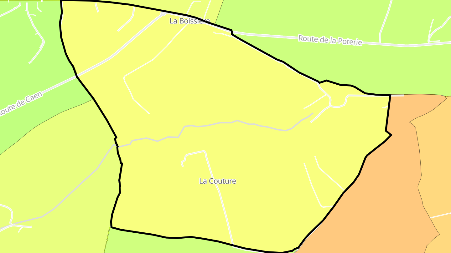 Carte des prix de l'immobilier La Boissière