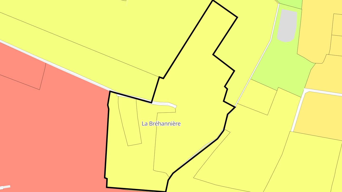 Carte des prix de l'immobilier La Bréhannière