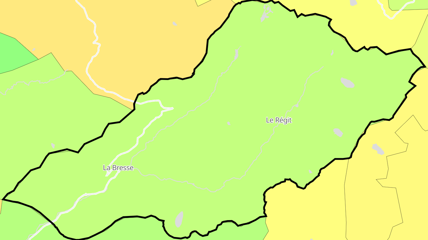 Carte des prix de l'immobilier La Bresse
