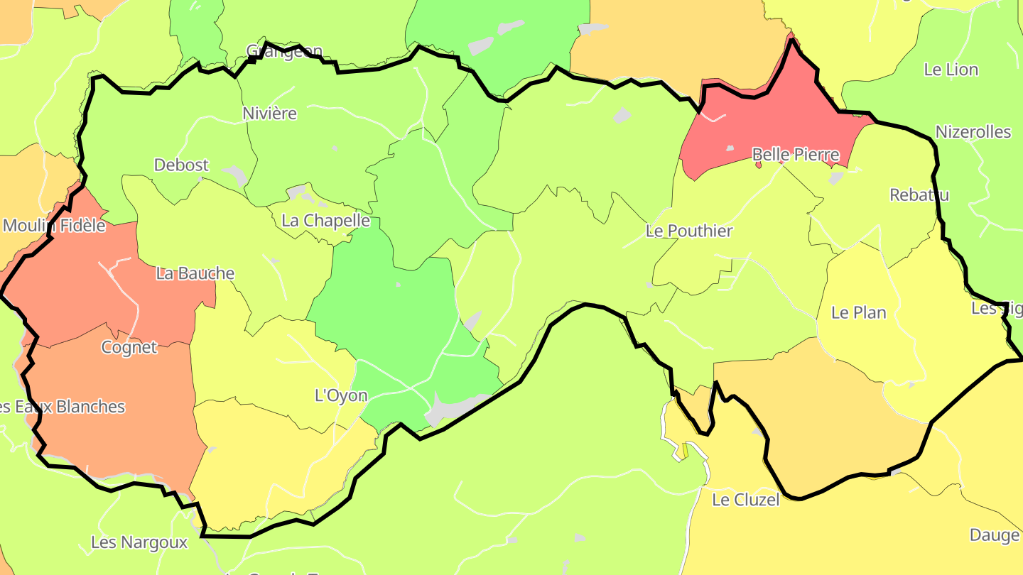 Carte des prix de l'immobilier La Chapelle