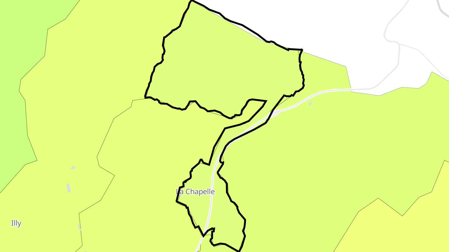 Carte des prix de l'immobilier La Chapelle