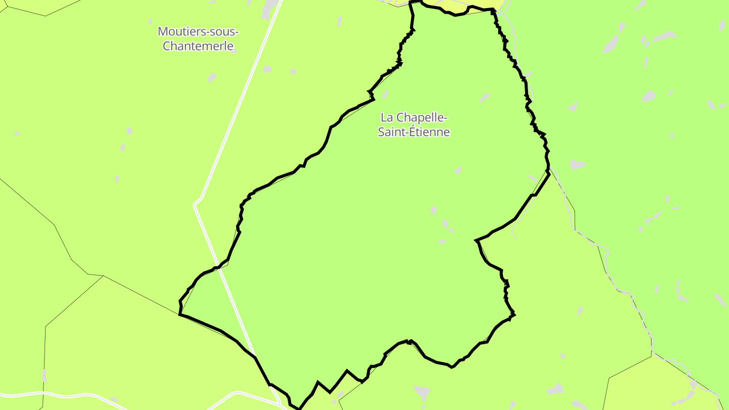 Carte des prix de l'immobilier La Chapelle-Saint-Étienne