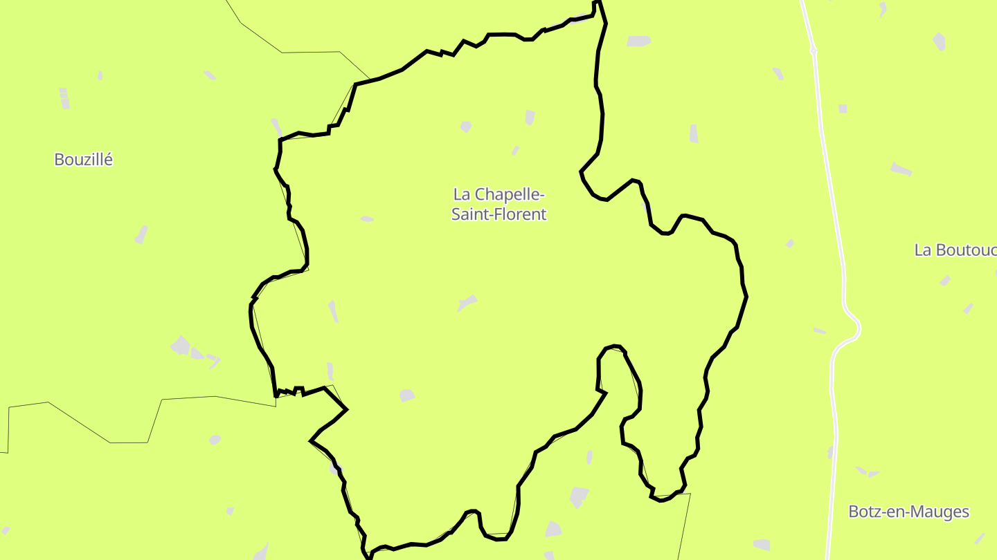 Carte des prix de l'immobilier La Chapelle-Saint-Florent