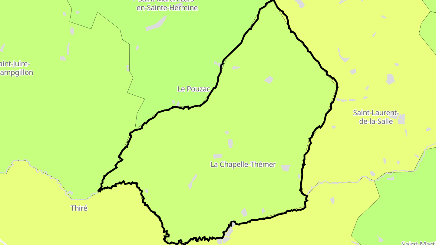 Carte des prix de l'immobilier La Chapelle-Thémer