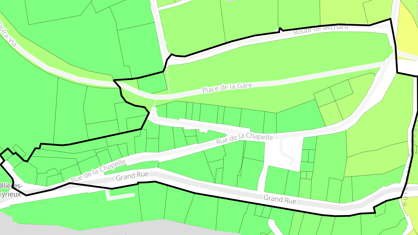 Carte des prix de l'immobilier La Chapelle