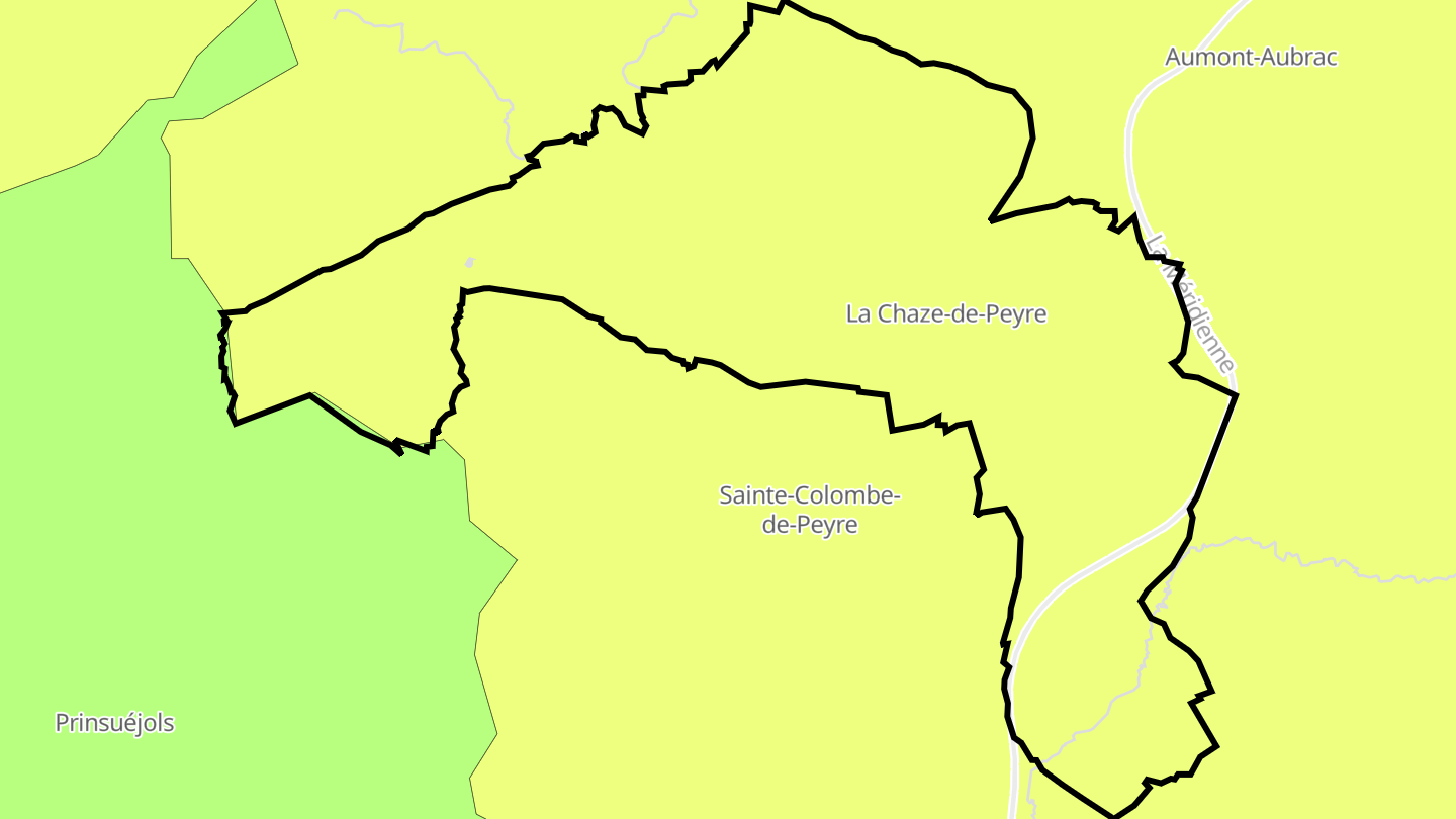 Carte des prix de l'immobilier La Chaze-de-Peyre