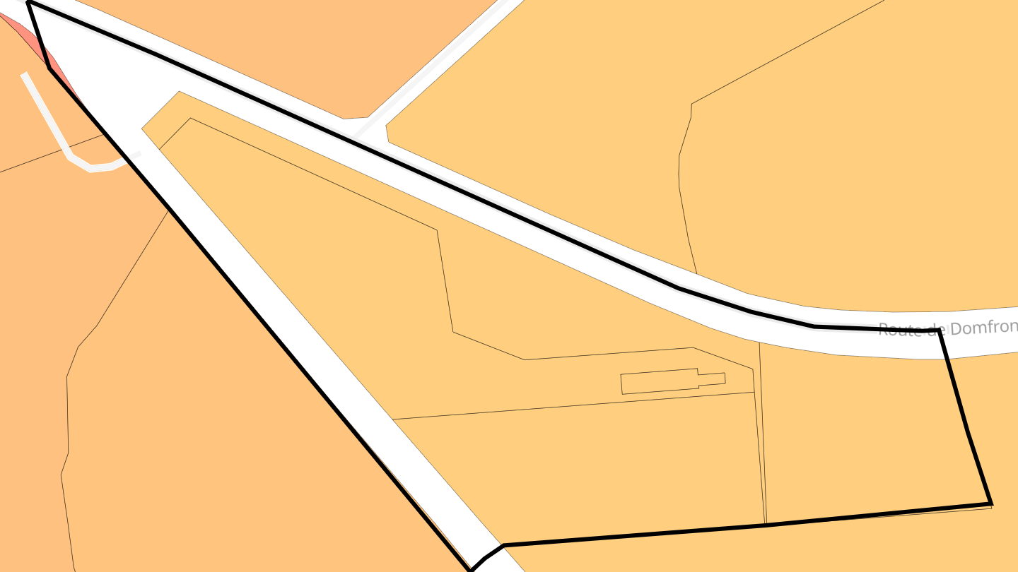 Carte des prix de l'immobilier La Coix Madeleine