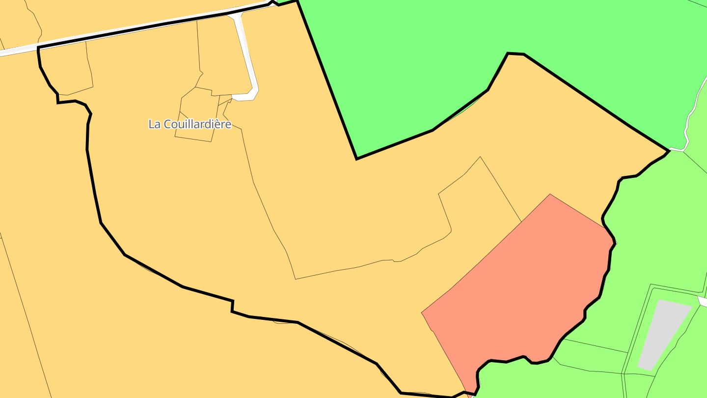 Carte des prix de l'immobilier La Couillardière