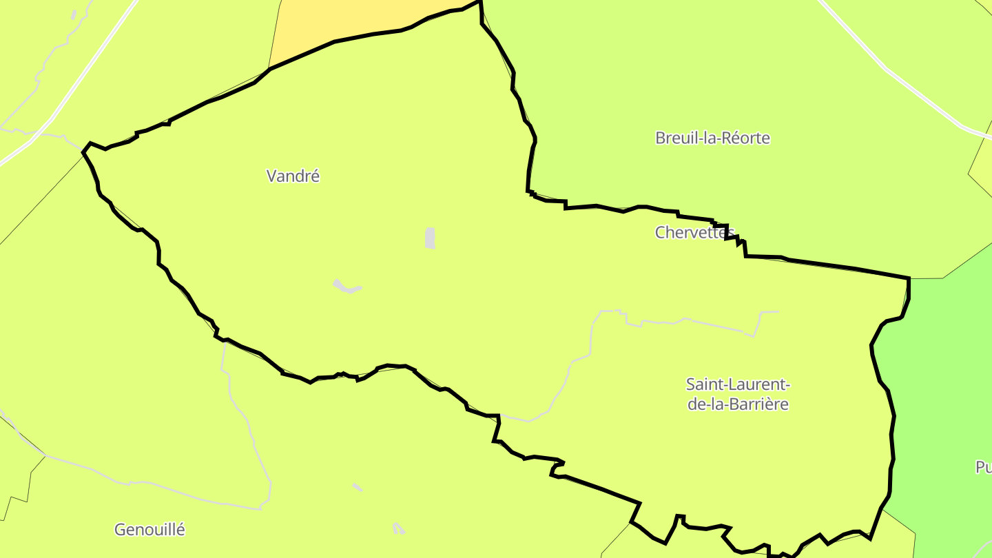 Carte des prix de l'immobilier La Devise