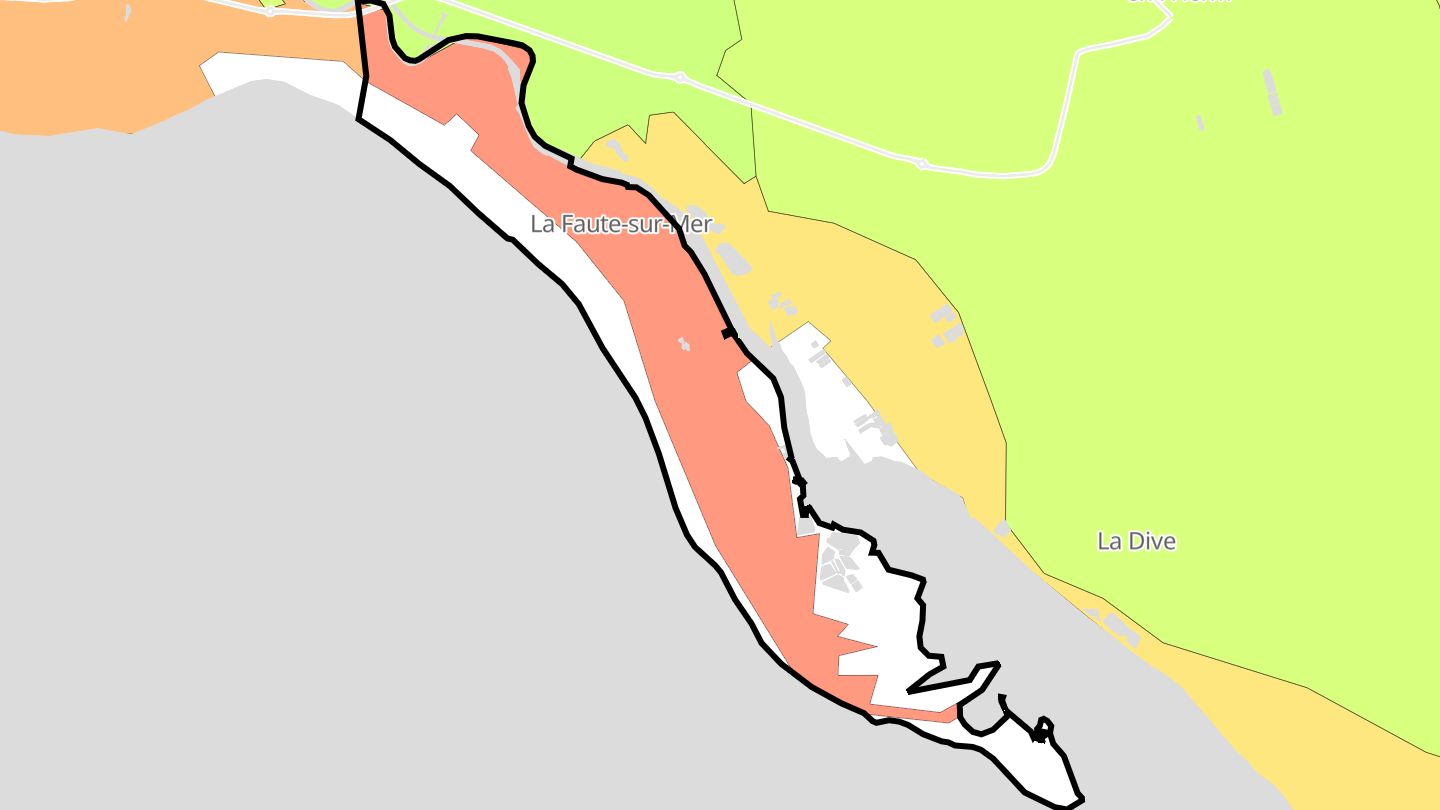 Carte des prix de l'immobilier La Faute-sur-Mer