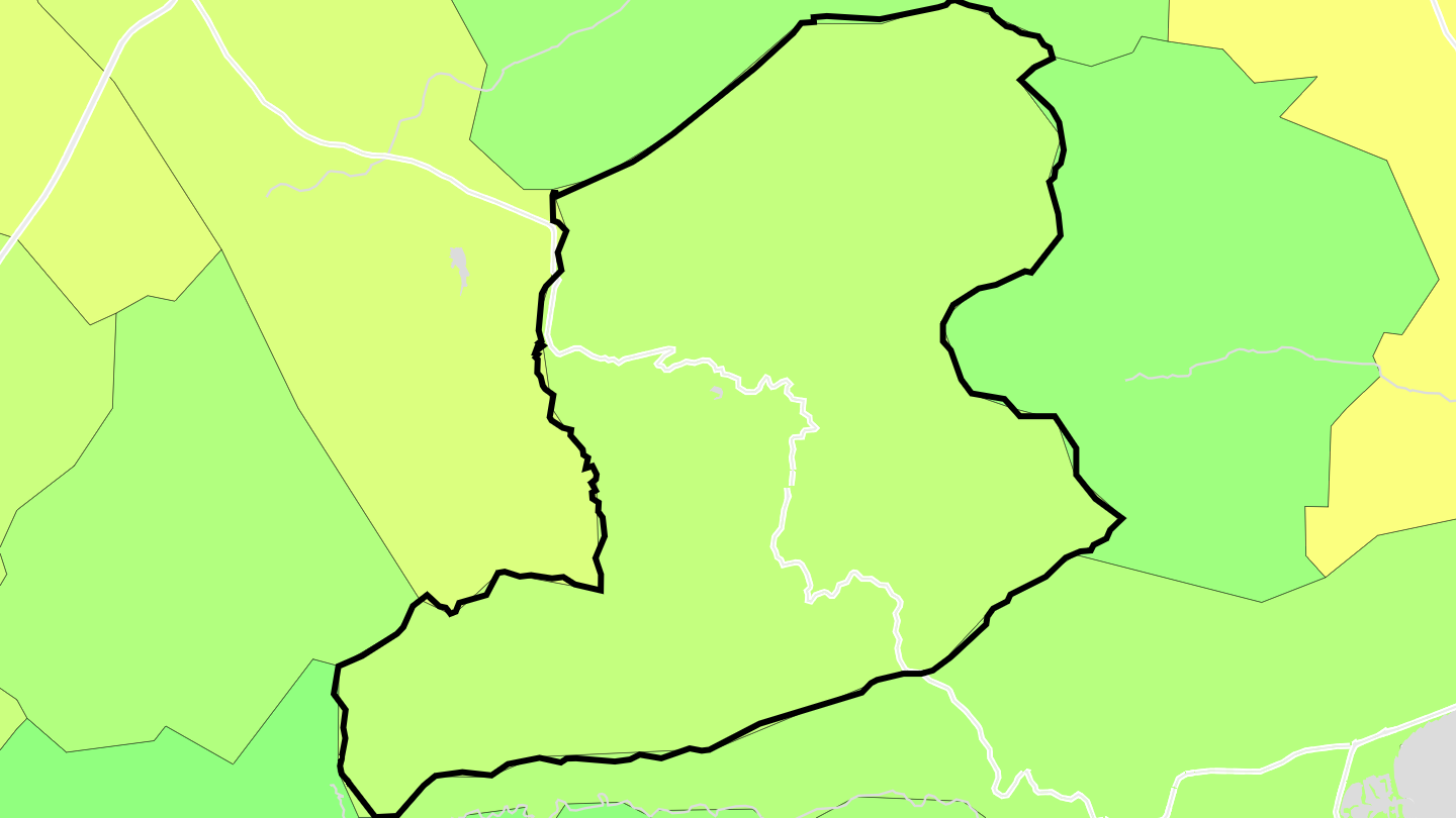 Carte des prix de l'immobilier La Garde-Freinet