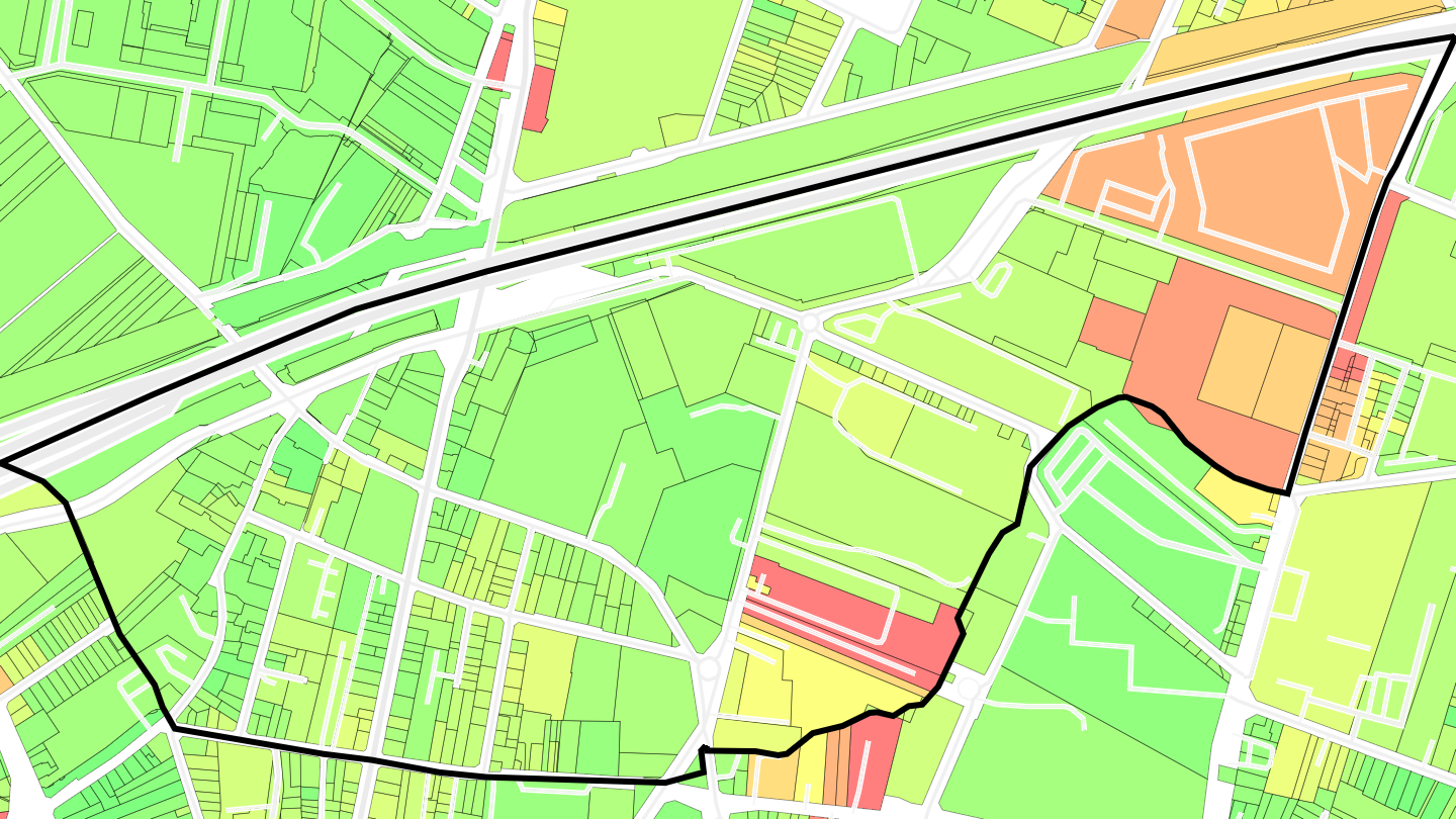 Carte des prix de l'immobilier La Gare