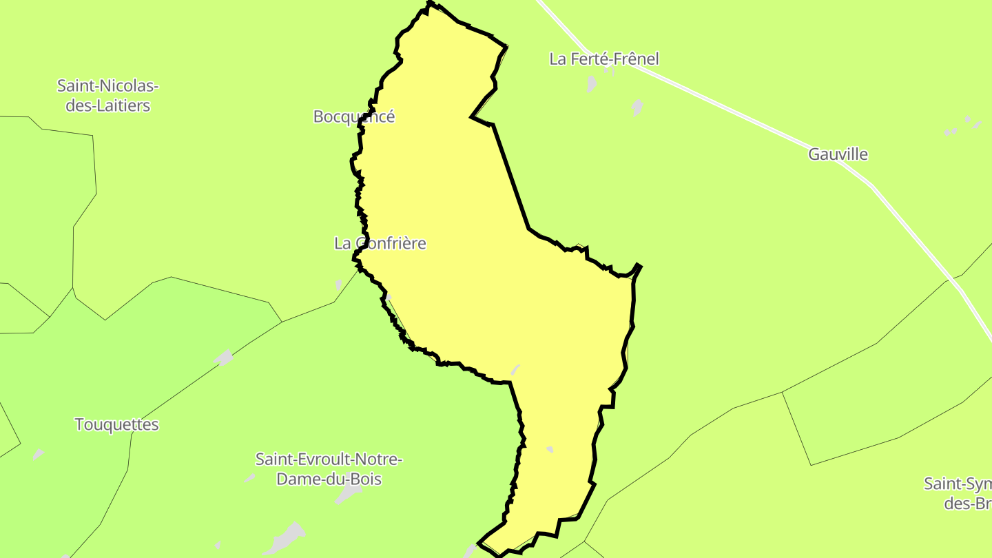 Carte des prix de l'immobilier La Gonfrière