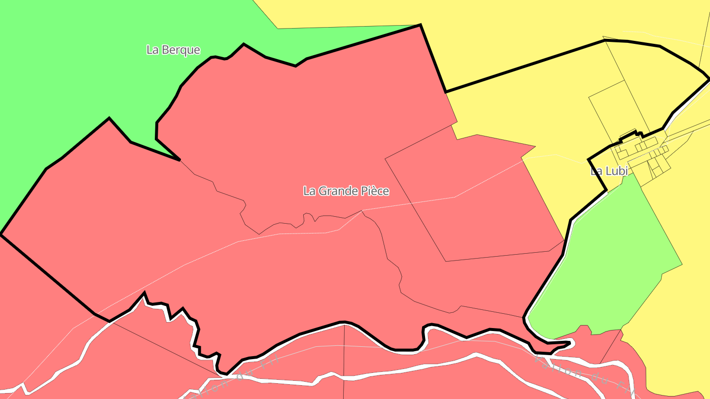 Carte des prix de l'immobilier La Grande Pièce