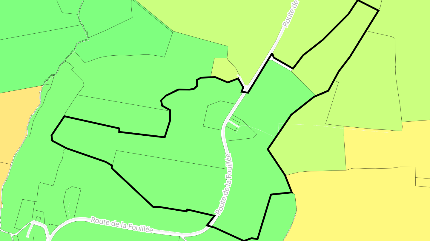 Carte des prix de l'immobilier La Greslerie