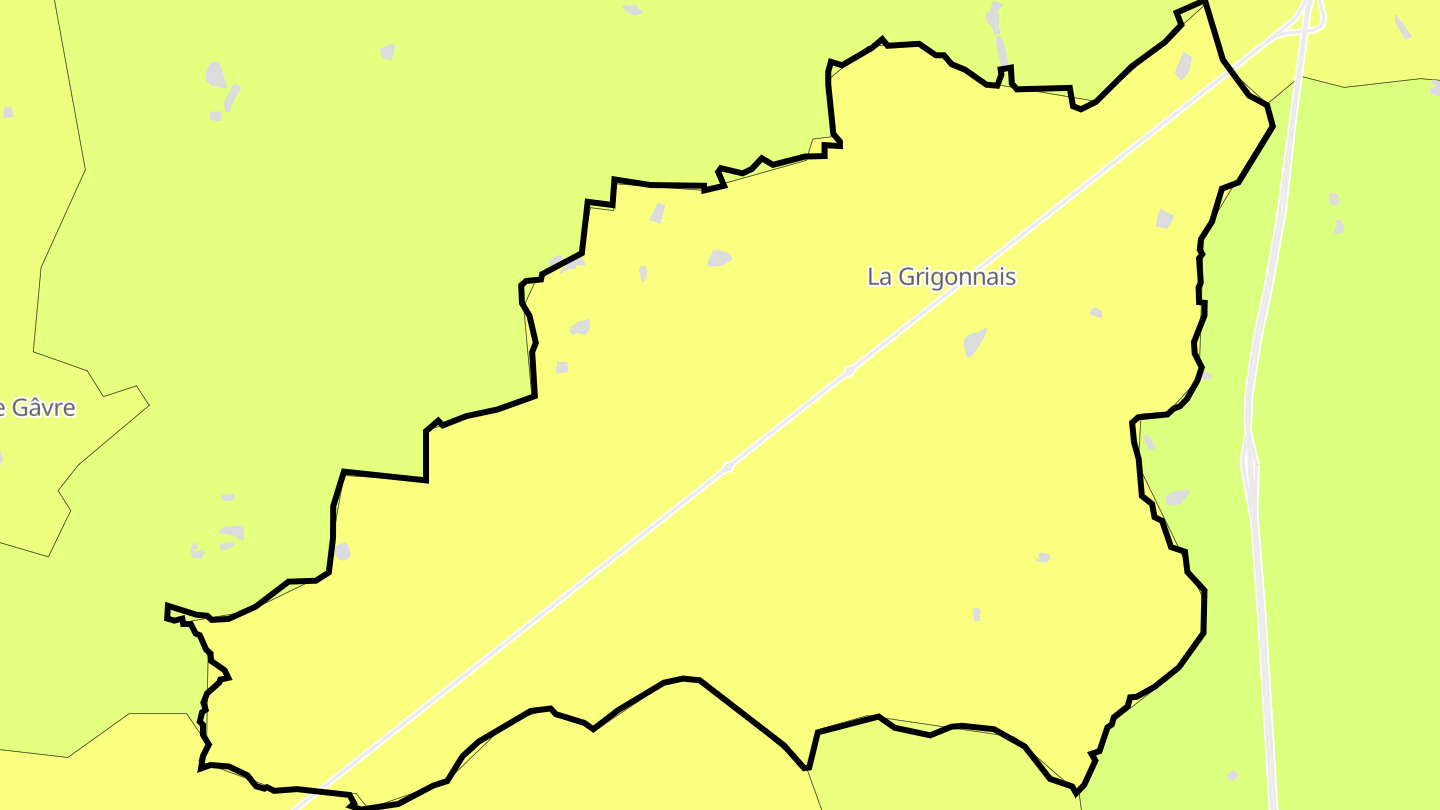 Carte des prix de l'immobilier La Grigonnais