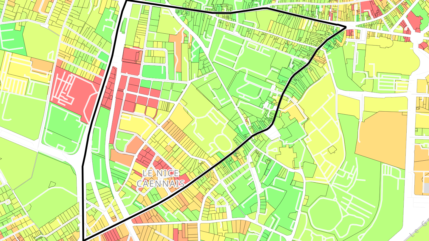 Carte des prix de l'immobilier La Haie Vigné