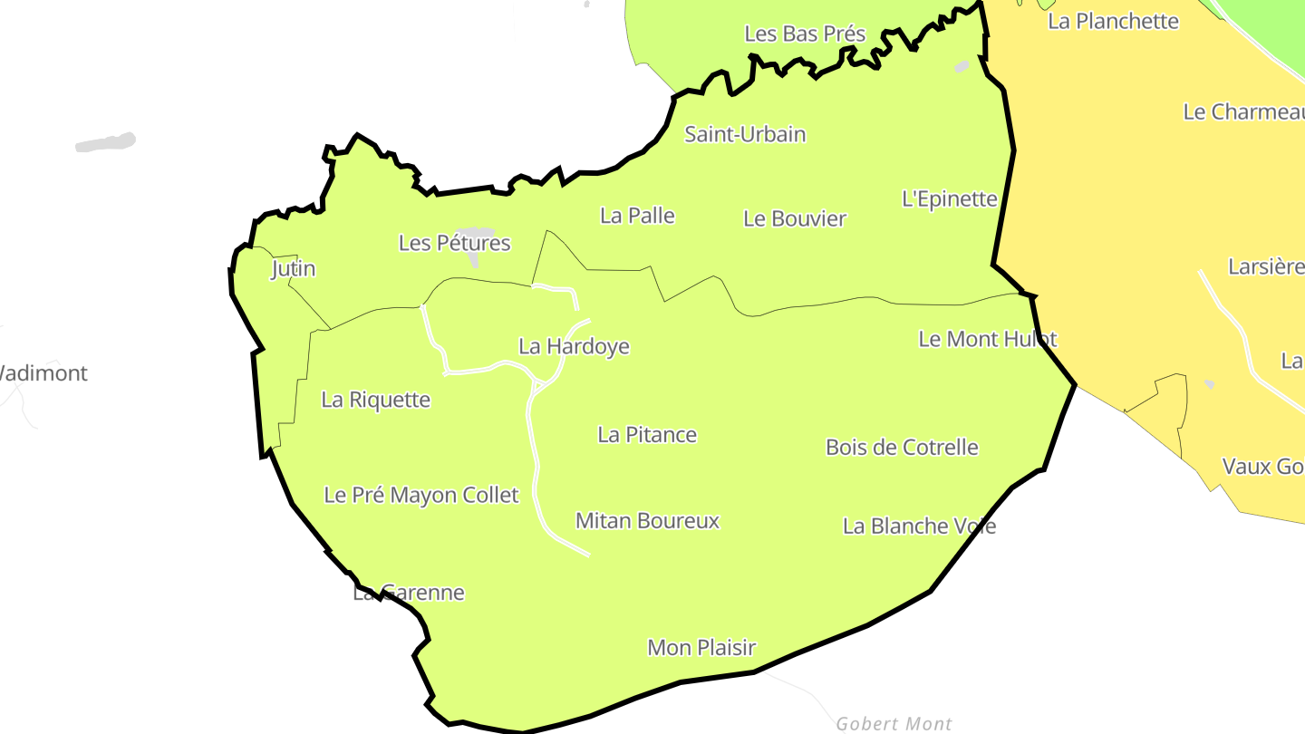 Carte des prix de l'immobilier La Hardoye