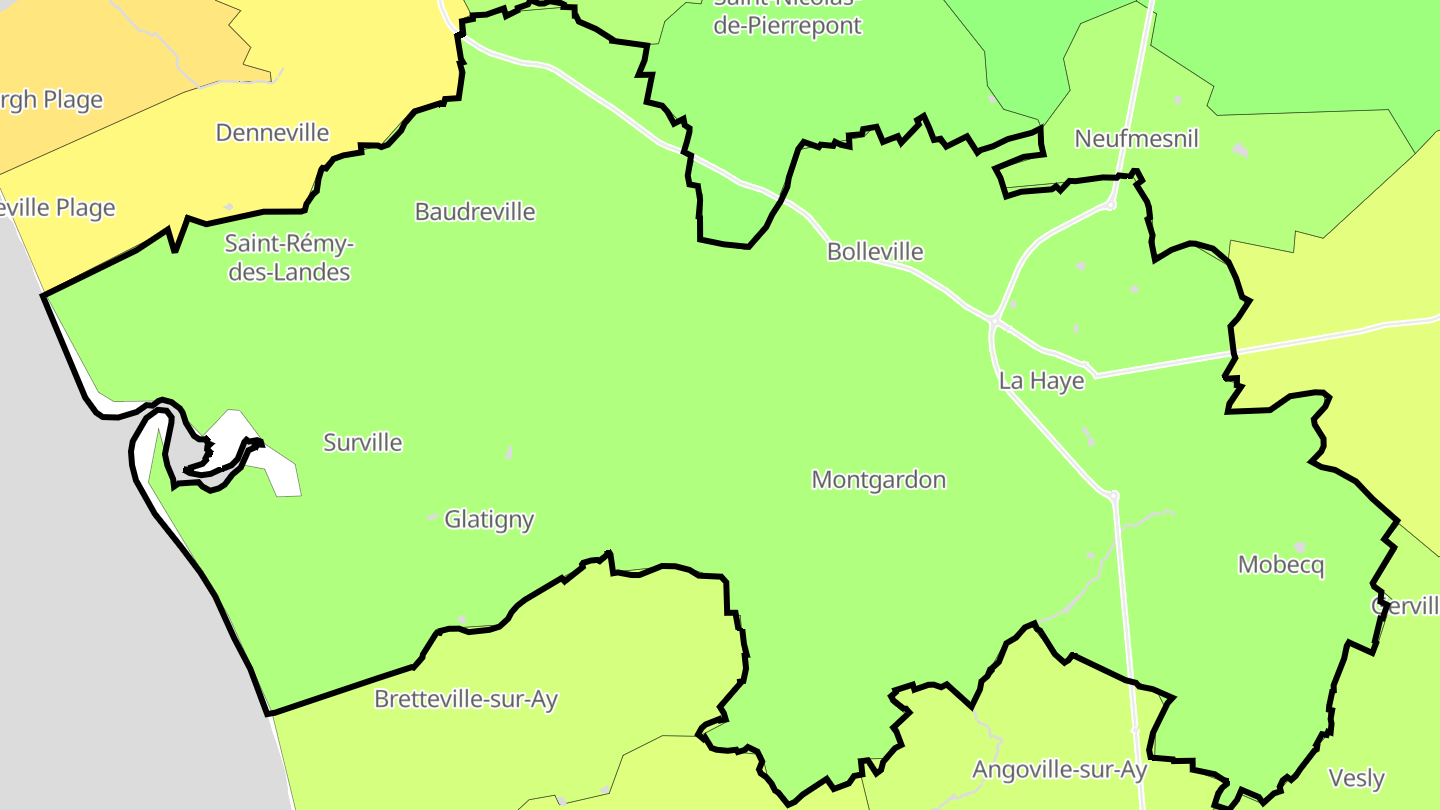 Carte des prix de l'immobilier La Haye