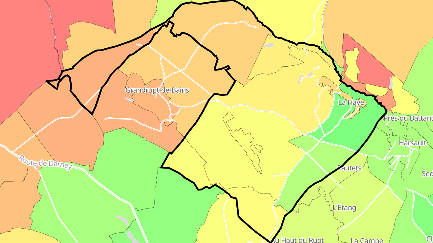 Carte des prix de l'immobilier La Haye