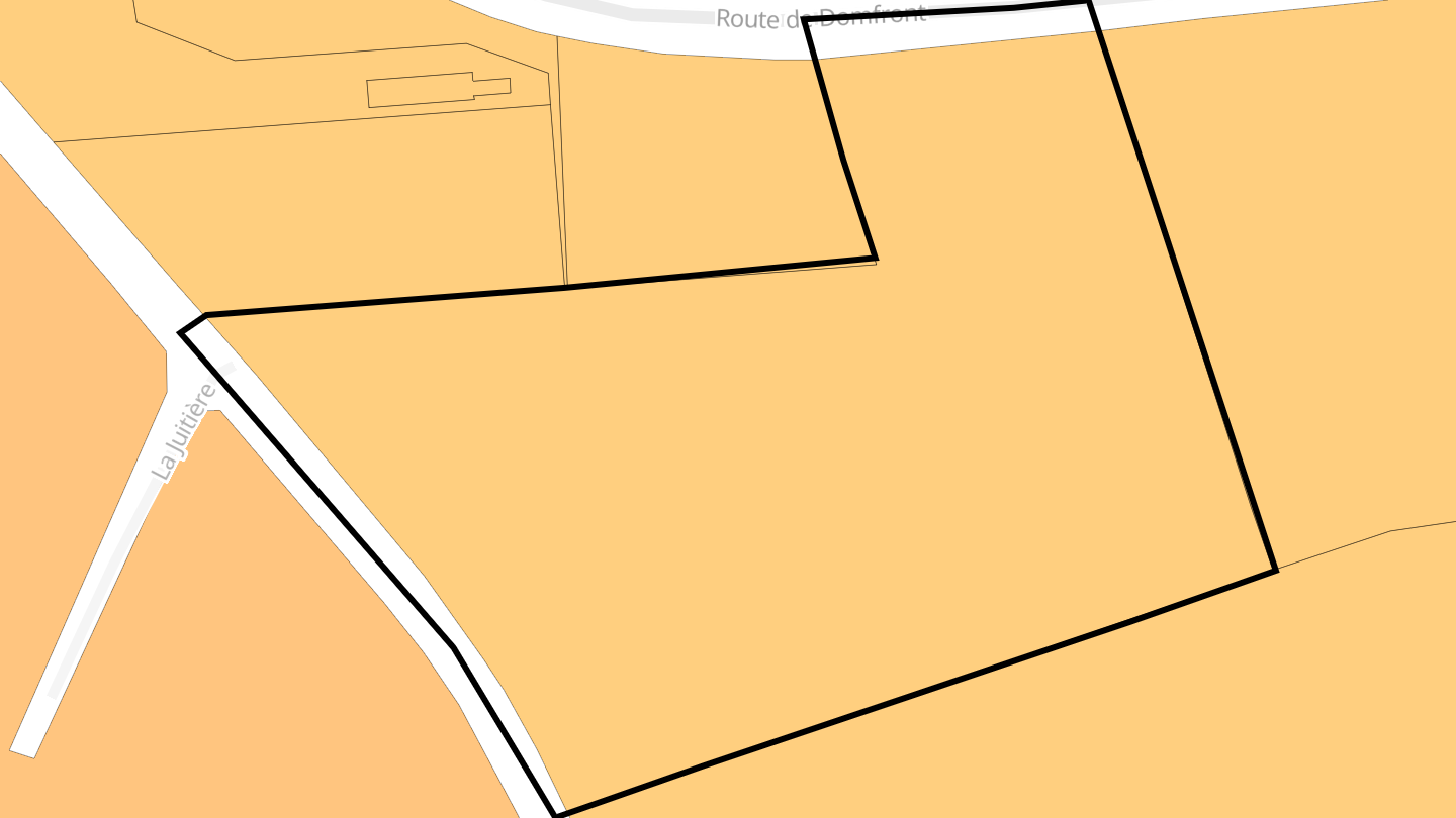 Carte des prix de l'immobilier La Juitière