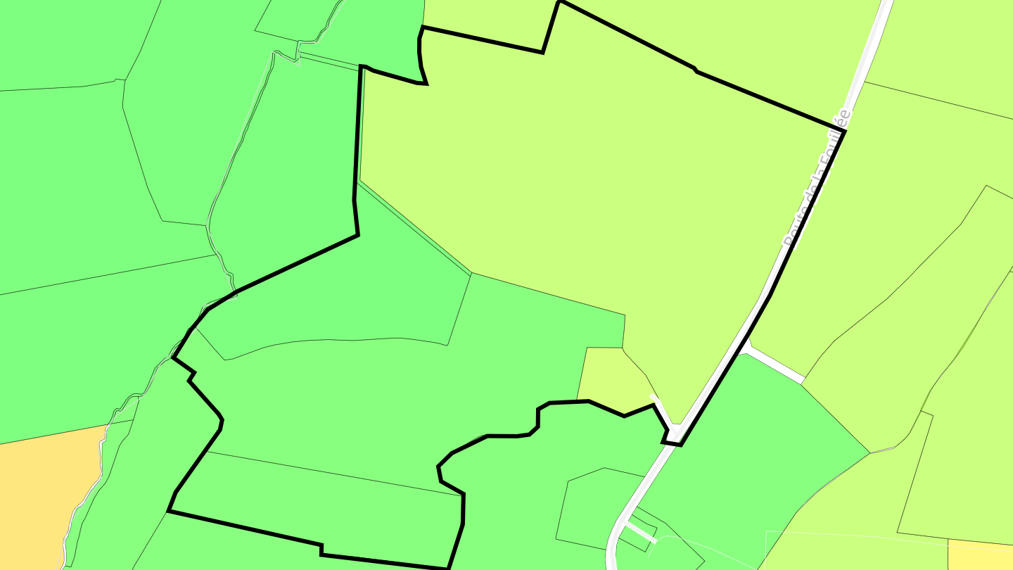 Carte des prix de l'immobilier La Lande