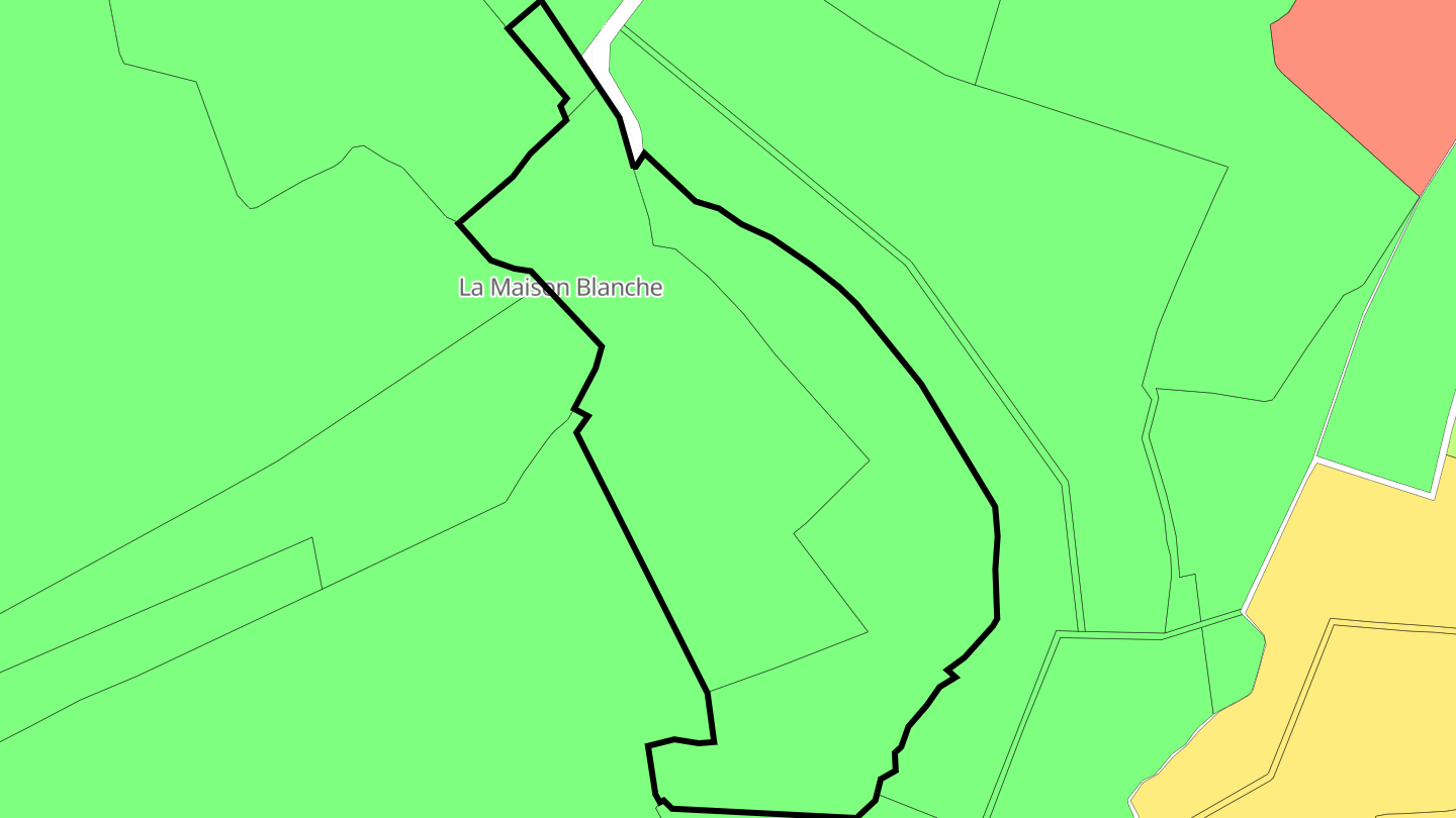 Carte des prix de l'immobilier La Maison Blanche