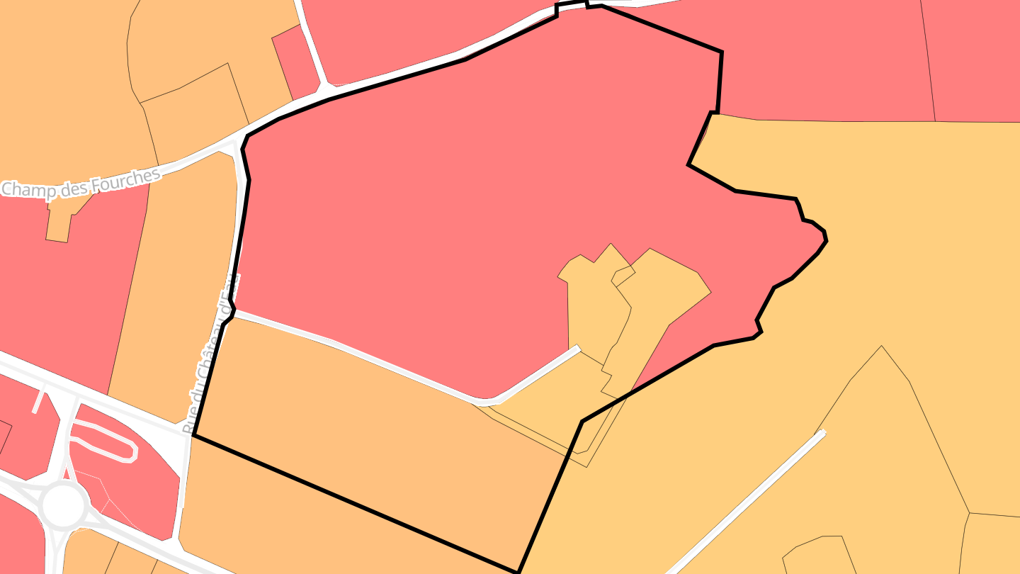 Carte des prix de l'immobilier La Marchandière