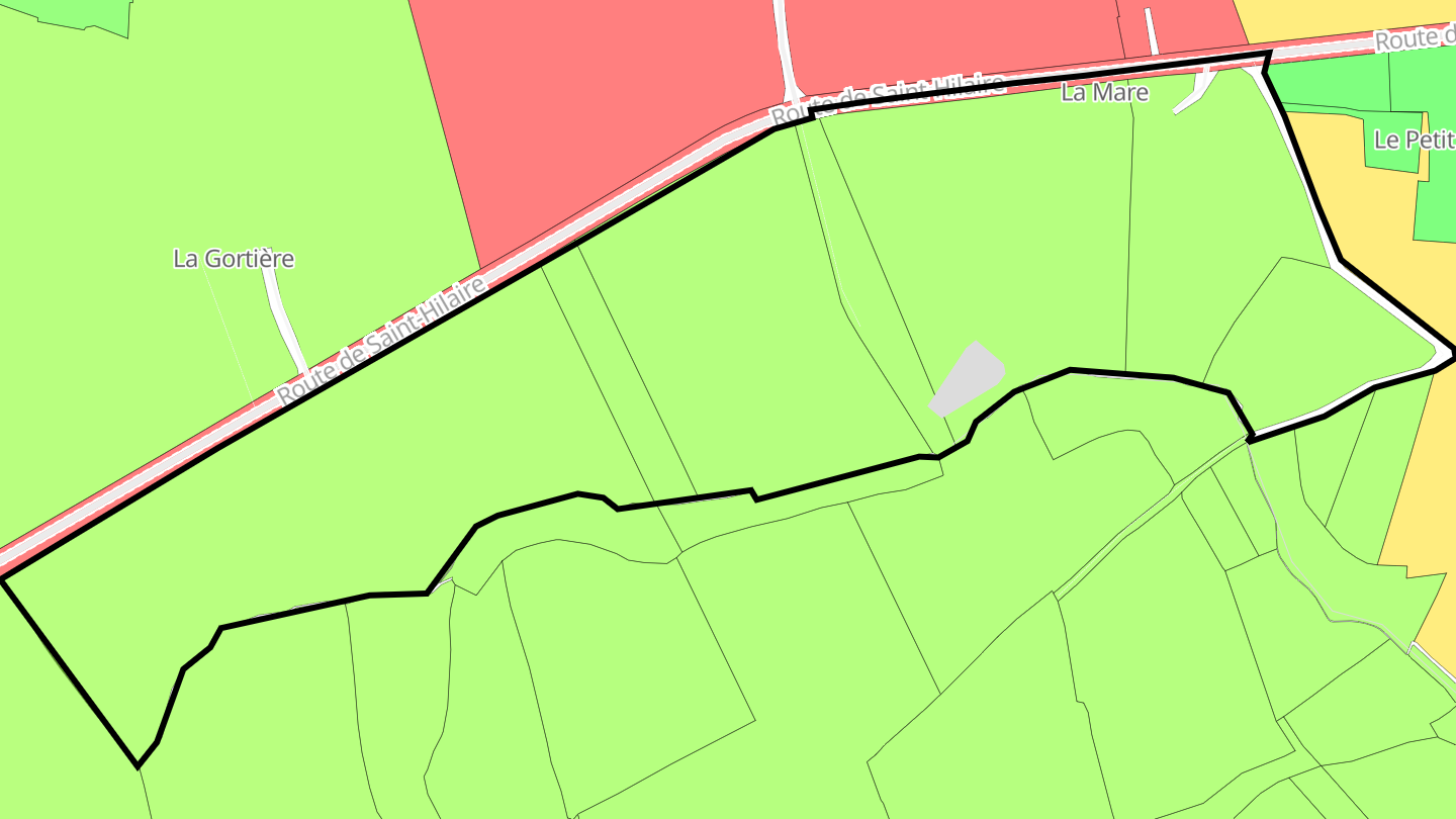Carte des prix de l'immobilier La Mare