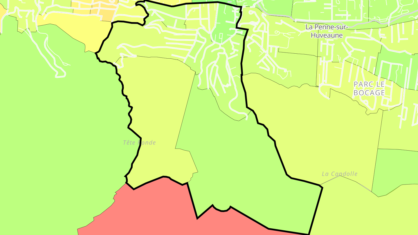 Carte des prix de l'immobilier La Millière