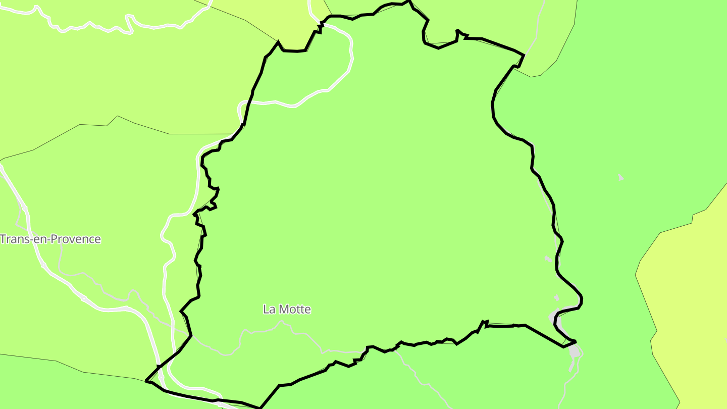 Carte des prix de l'immobilier La Motte