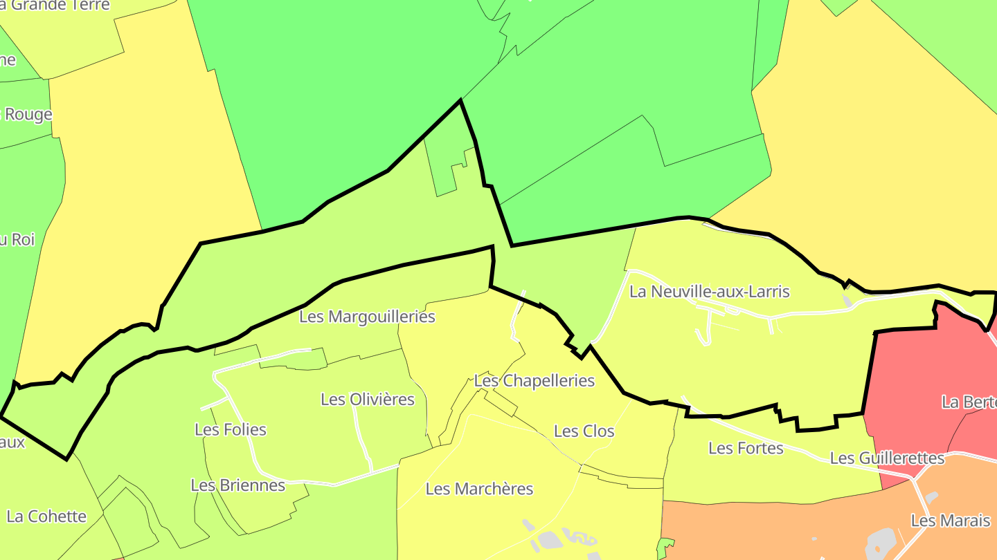 Carte des prix de l'immobilier La Neuville-aux-Larris