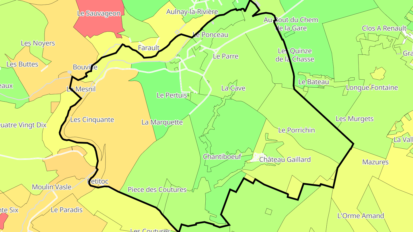 Carte des prix de l'immobilier La Neuville-sur-Essonne