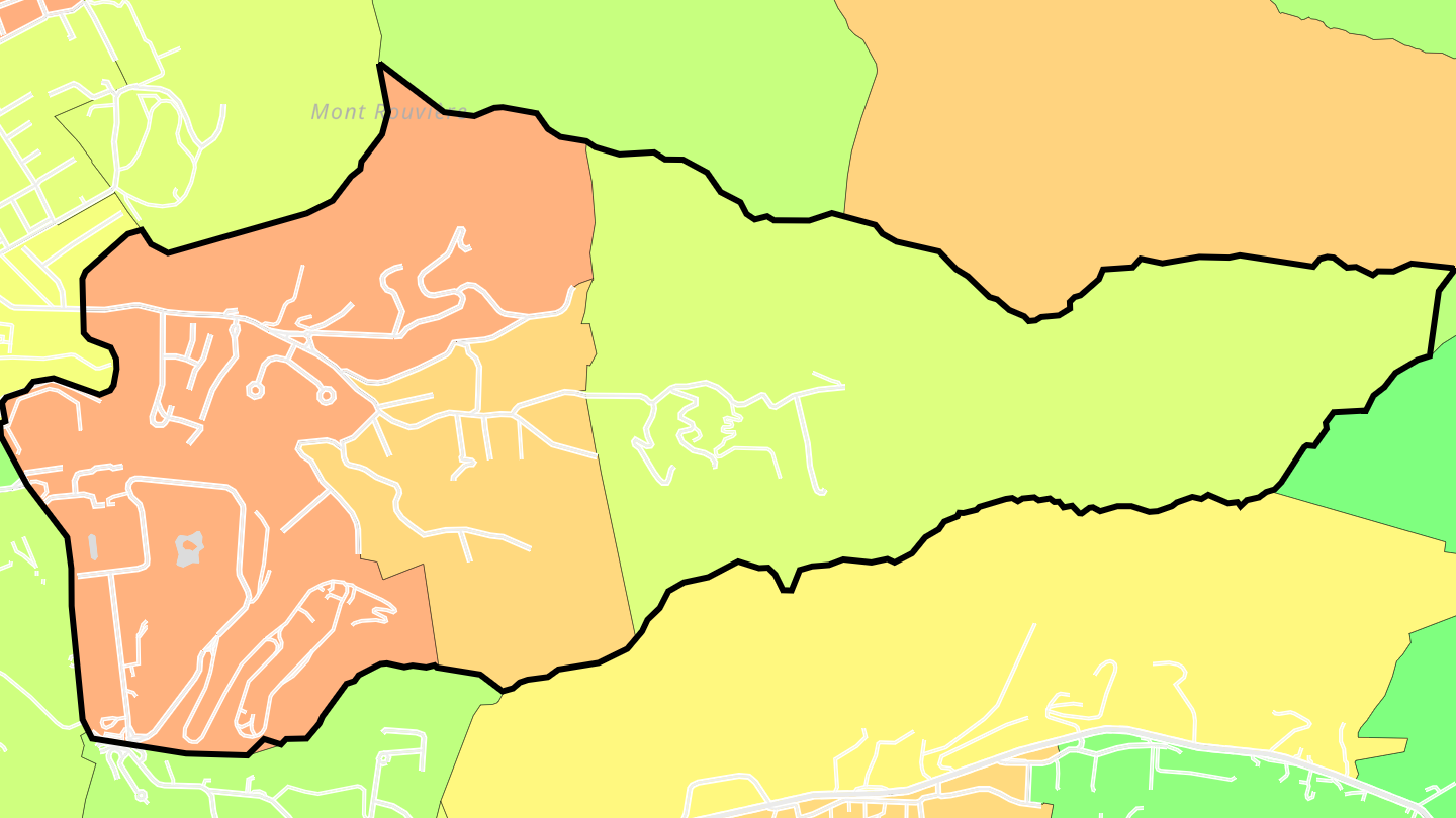 Carte des prix de l'immobilier La Panouse