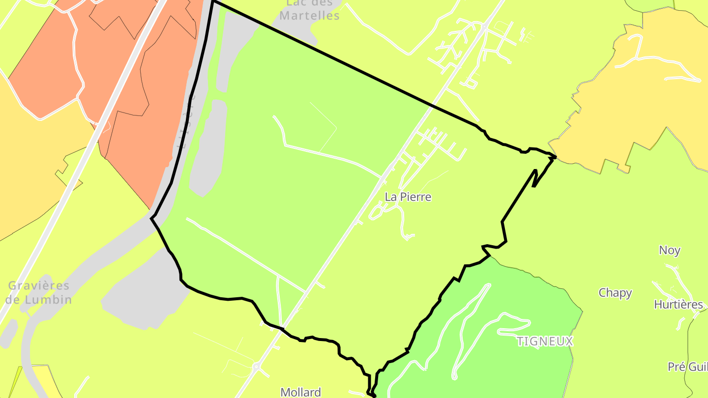 Carte des prix de l'immobilier La Pierre