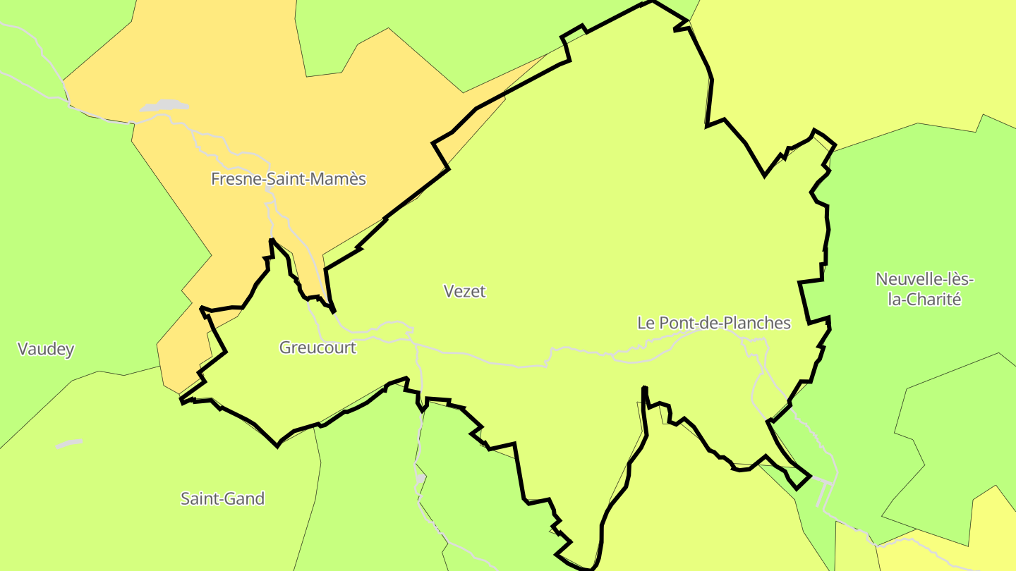 Carte des prix de l'immobilier La Romaine