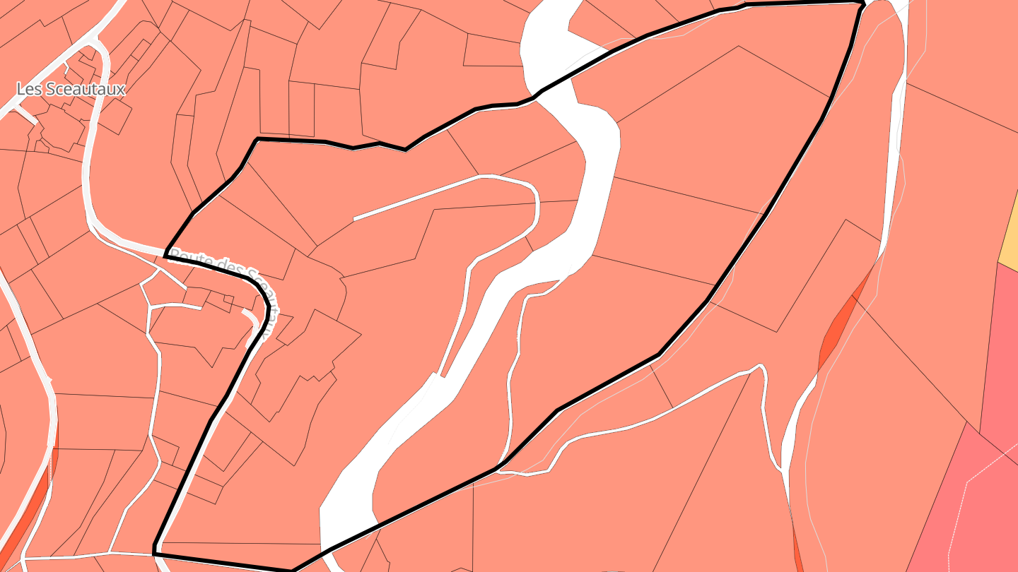 Carte des prix de l'immobilier La Terrasse