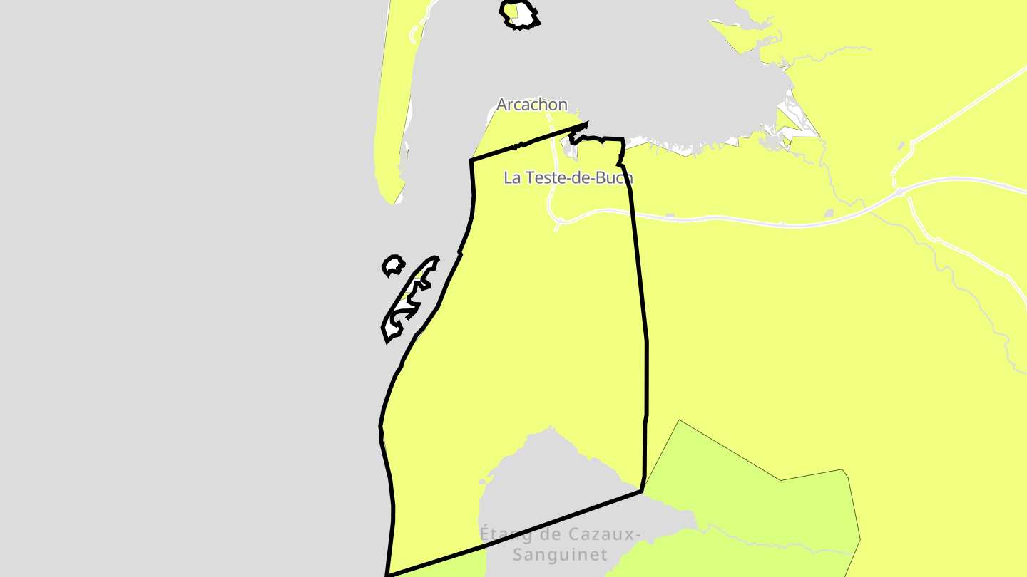 Carte des prix de l'immobilier La Teste-de-Buch