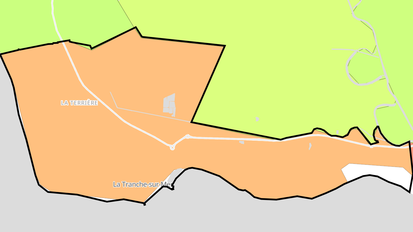 Carte des prix de l'immobilier La Tranche-sur-Mer