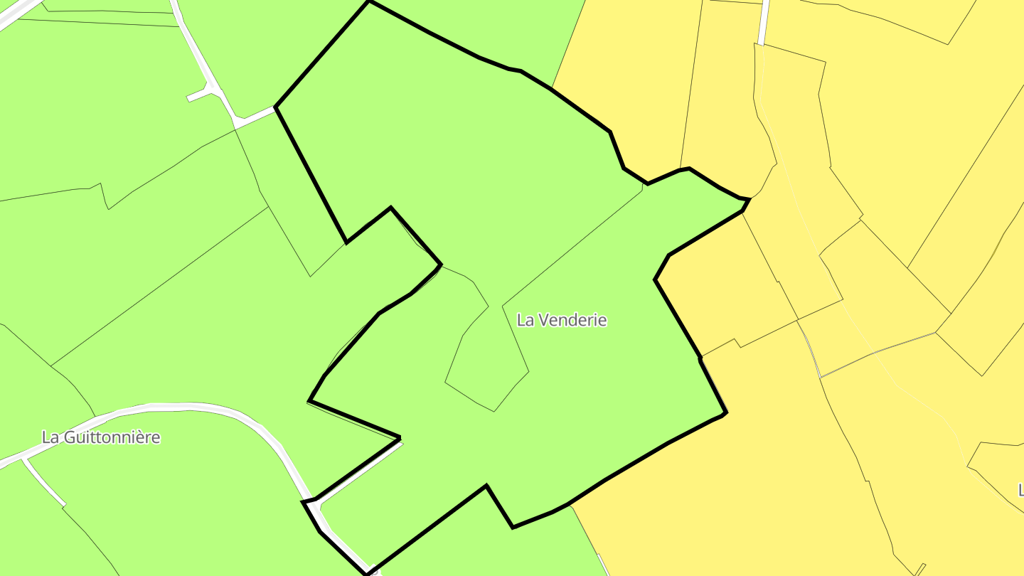 Carte des prix de l'immobilier La Venderie