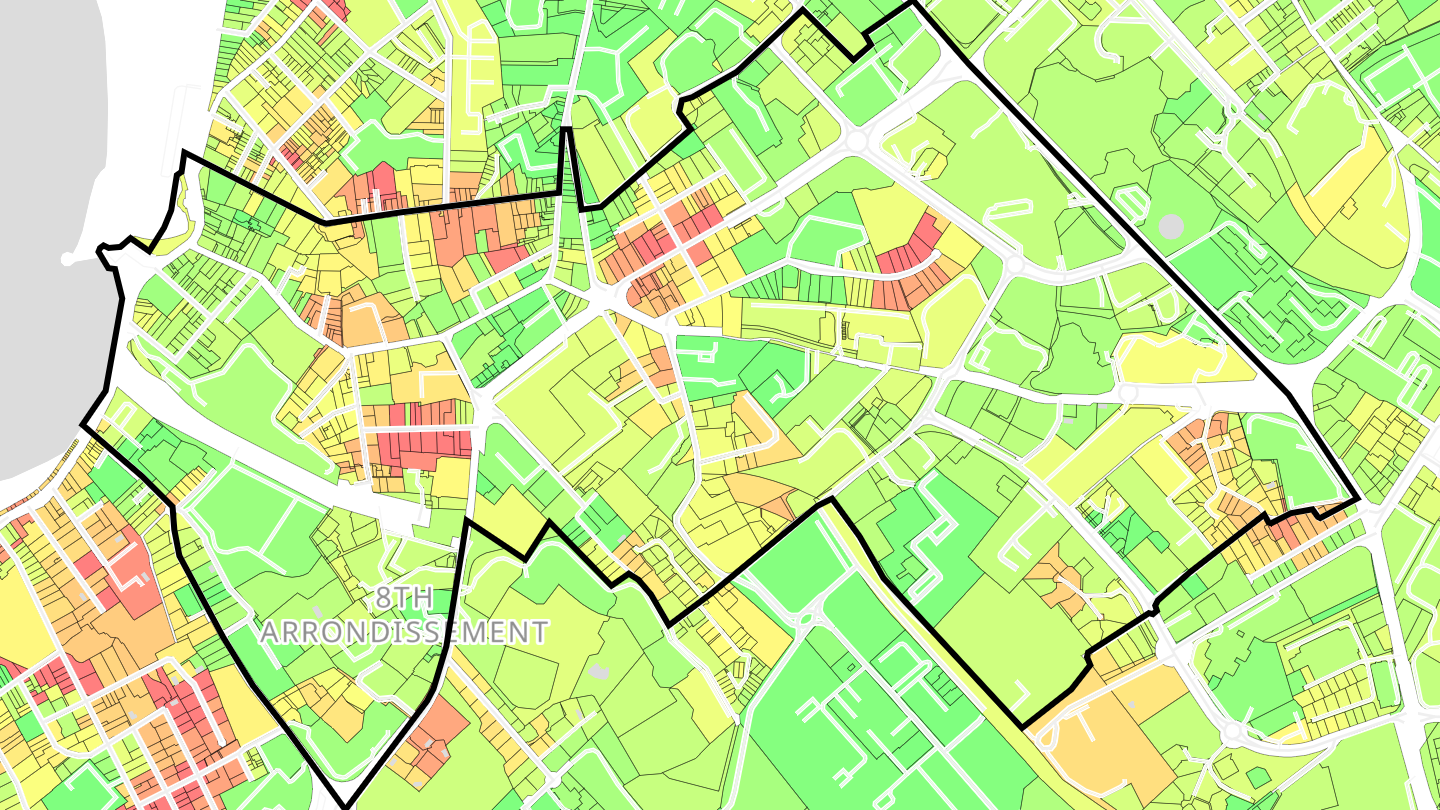 Carte des prix de l'immobilier La Vieille-Chapelle