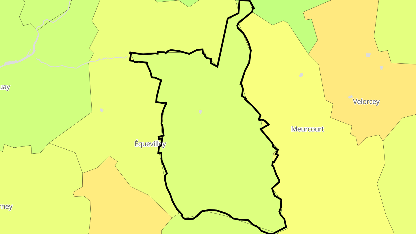 Carte des prix de l'immobilier La Villedieu-en-Fontenette