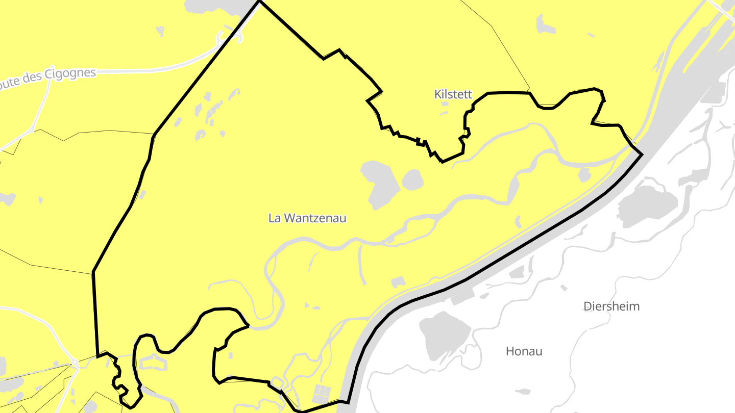 Carte des prix de l'immobilier La Wantzenau