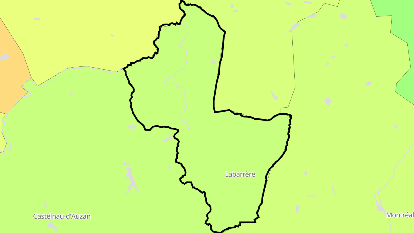 Carte des prix de l'immobilier Labarrère