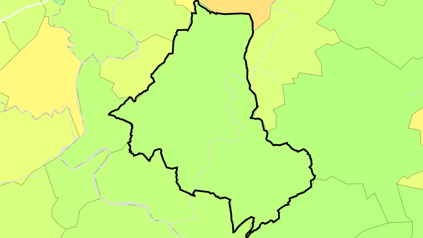 Carte des prix de l'immobilier Lagorce