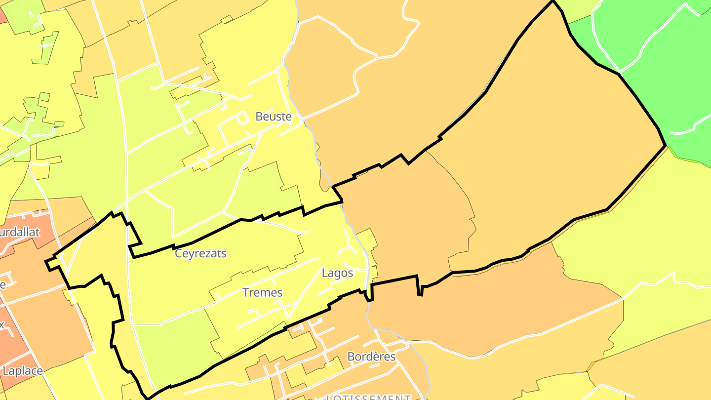 Carte des prix de l'immobilier Lagos